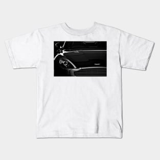 Aston Martin Sports Motor Car Kids T-Shirt